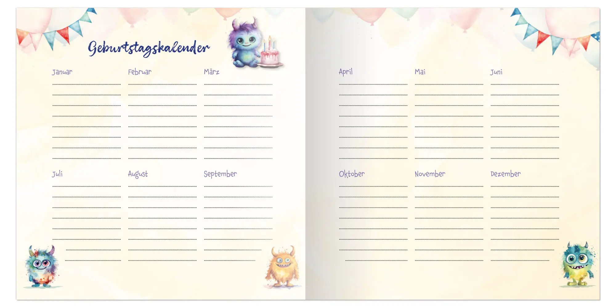 Bild: 9783780665539 | Meine Kindergarten-Freunde | Monster - mit Metallic-Farbschnitt | Buch