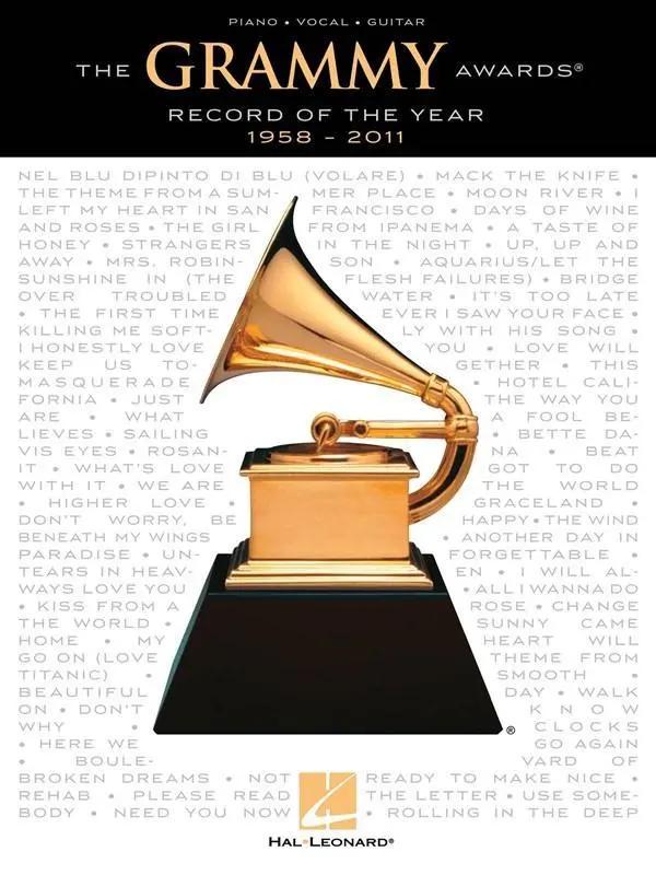 Cover: 9781458415639 | The Grammy Awards Record of the Year - 1958-2011 | Hal Leonard Corp