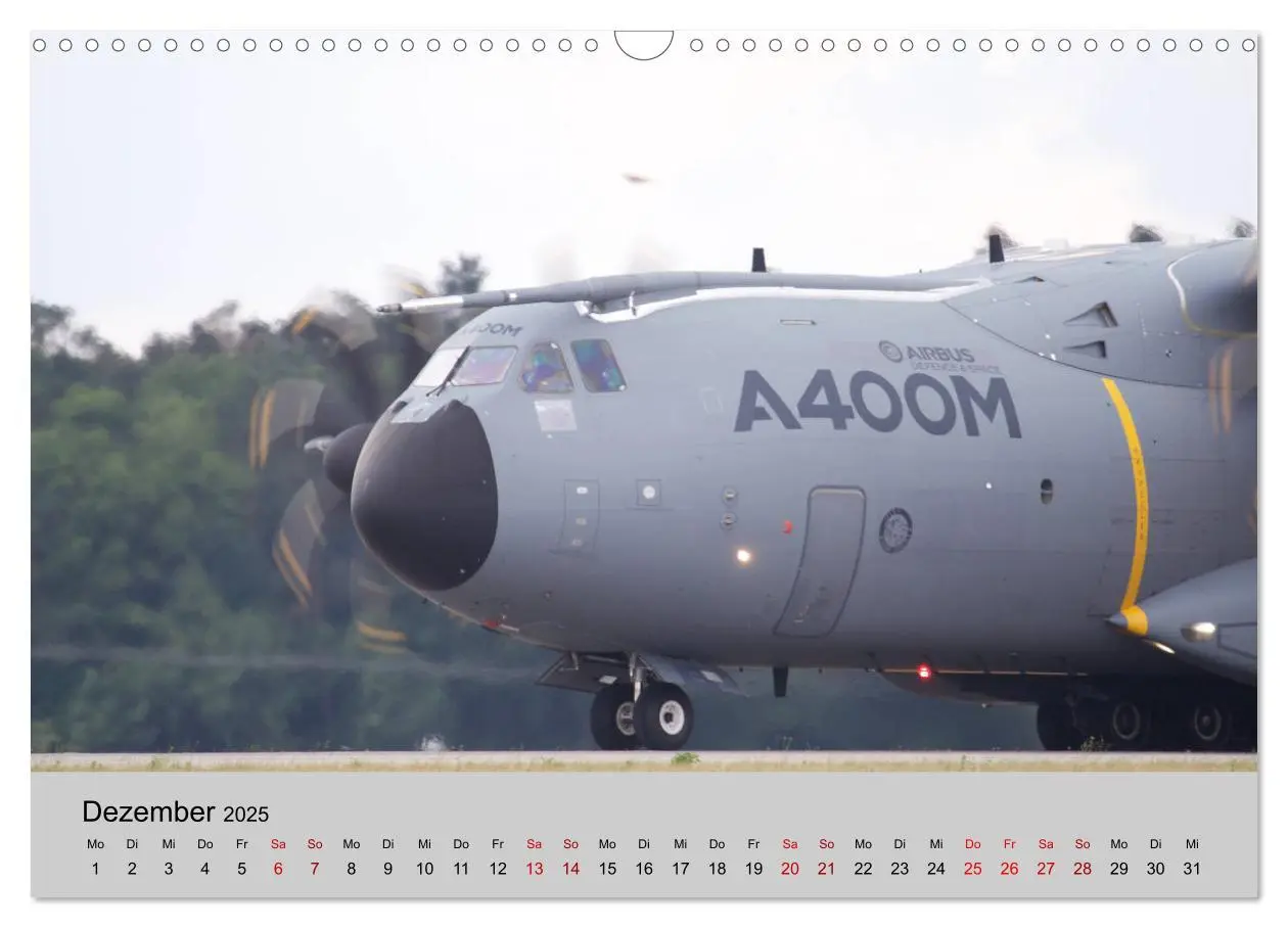 Bild: 9783435375639 | Transportflugzeug Airbus A400M Atlas (Wandkalender 2025 DIN A3...