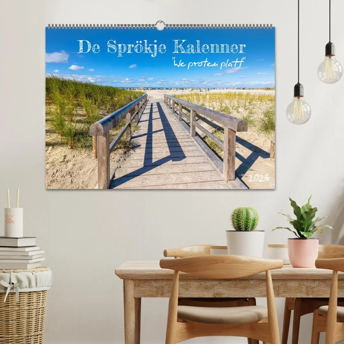 Bild: 9783457535639 | De Sprökje Kalenner "We proten platt" (Wandkalender 2026 DIN A2...