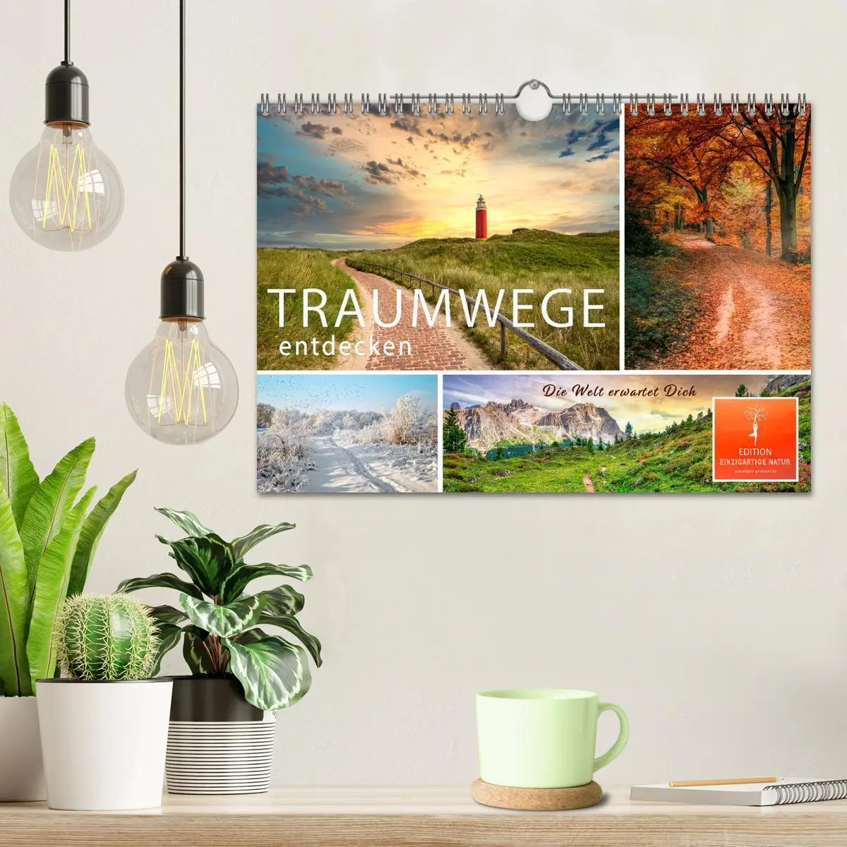 Bild: 9783457915639 | Traumwege entdecken (Wandkalender 2026 DIN A4 quer), CALVENDO...
