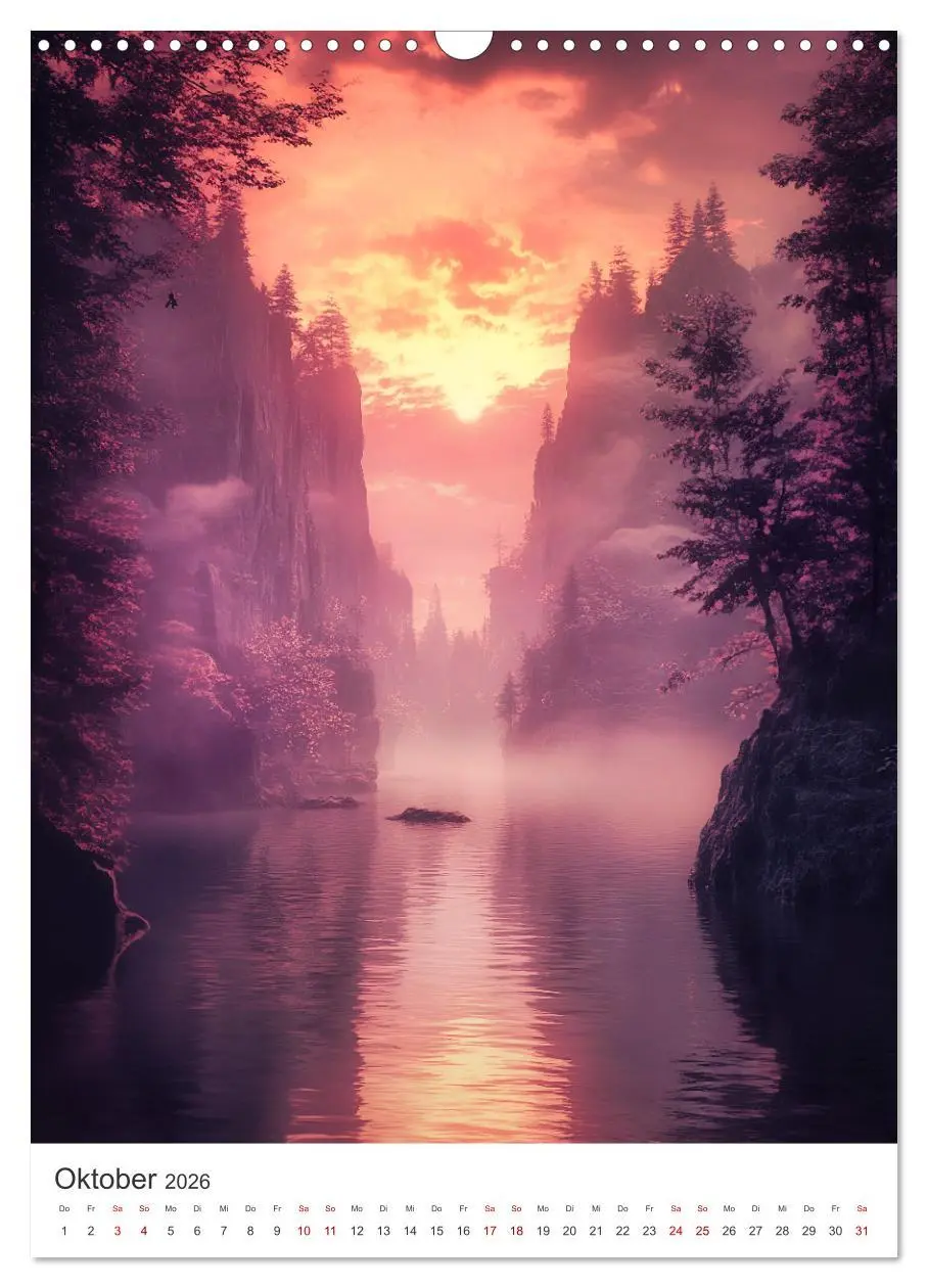 Bild: 9783516245639 | Midgard - Mythische Landschaften des Nordens (Wandkalender 2026 DIN...
