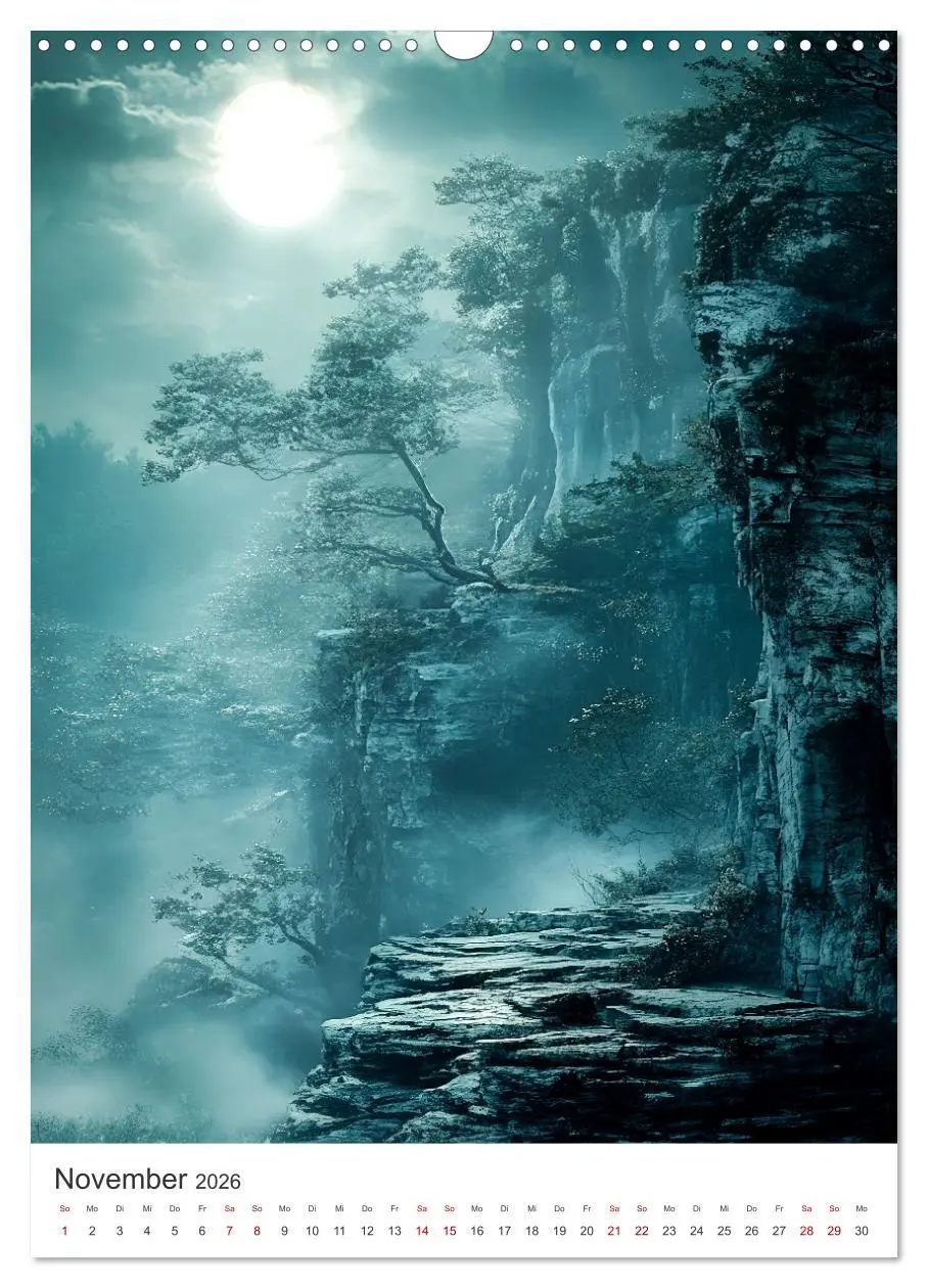 Bild: 9783516245639 | Midgard - Mythische Landschaften des Nordens (Wandkalender 2026 DIN...