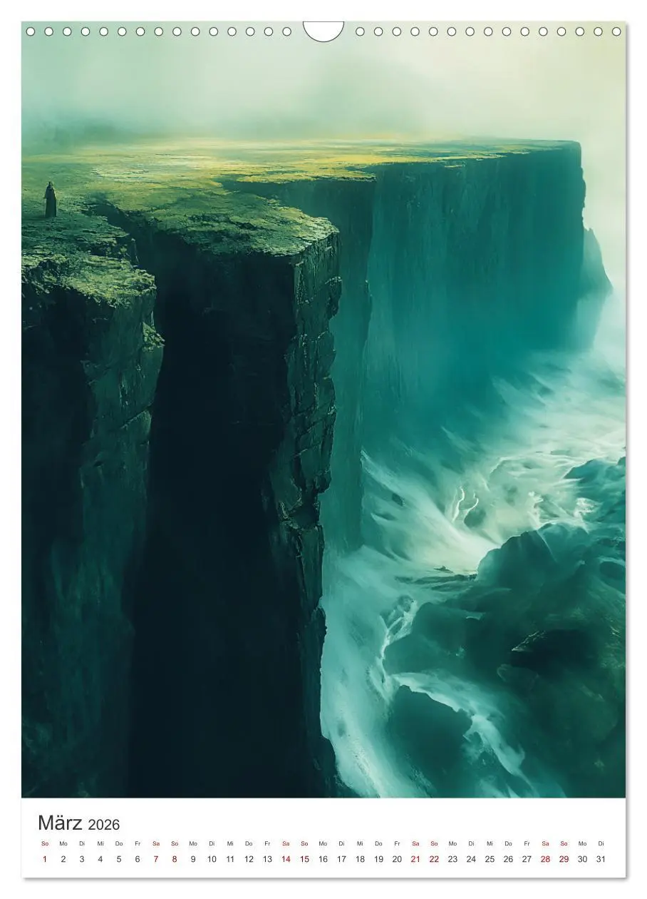 Bild: 9783516245639 | Midgard - Mythische Landschaften des Nordens (Wandkalender 2026 DIN...
