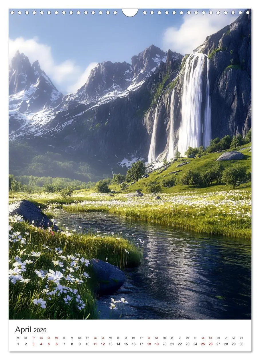 Bild: 9783516245639 | Midgard - Mythische Landschaften des Nordens (Wandkalender 2026 DIN...