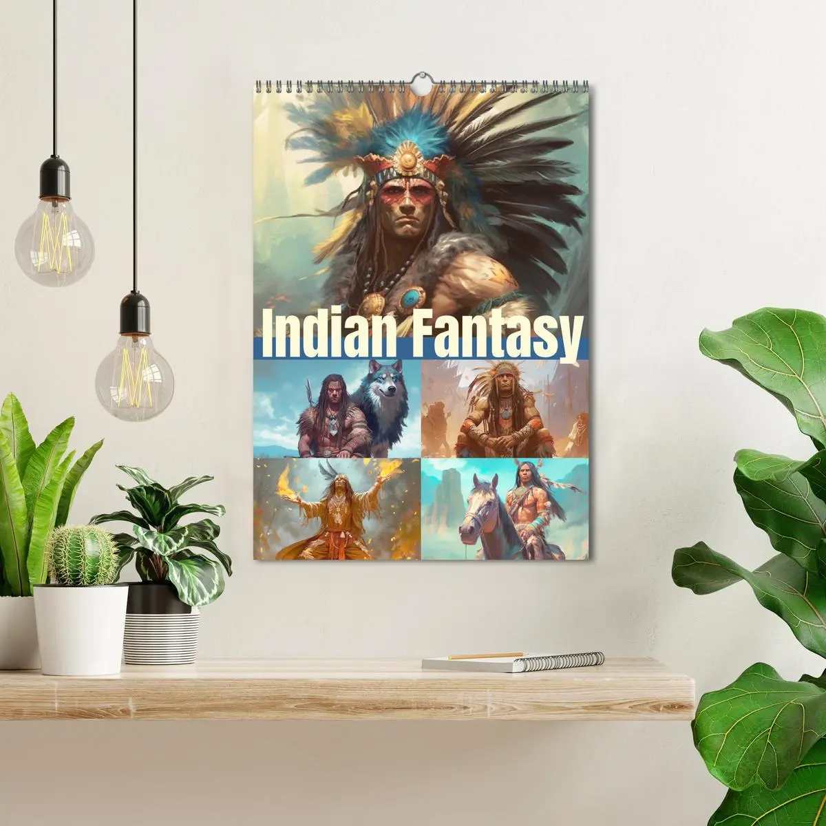 Bild: 9783516315639 | Indian Fantasy (Wandkalender 2026 DIN A3 hoch), CALVENDO...