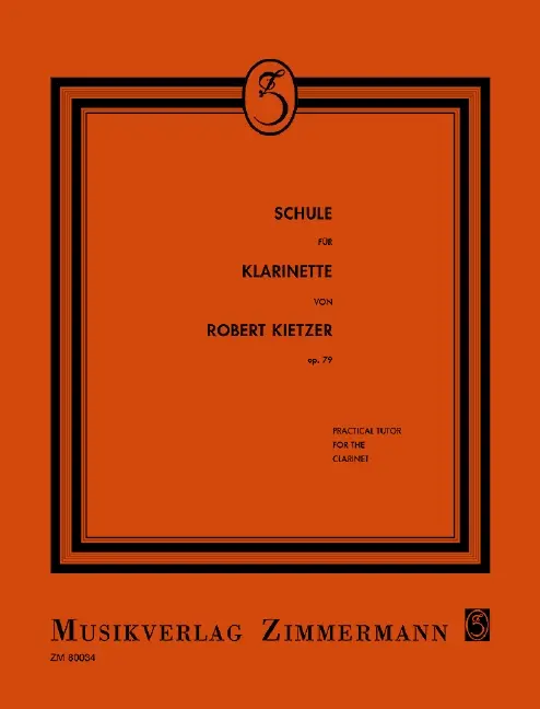 Cover: 9783940105639 | Schule für Klarinette | kplt.. op. 79. Klarinette., Dt/engl | Kietzer