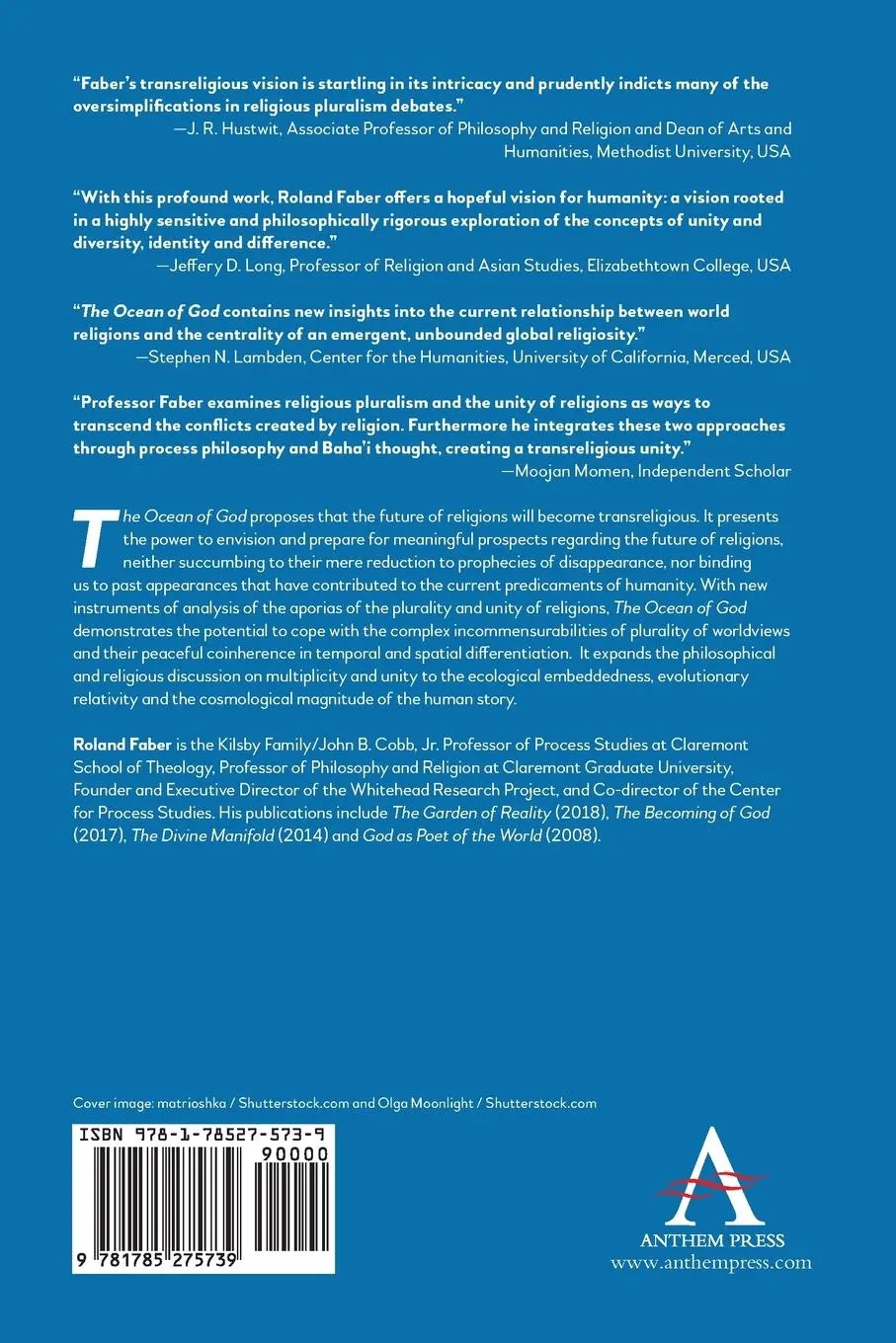 Rückseite: 9781785275739 | The Ocean of God | On the Transreligious Future of Religions | Faber