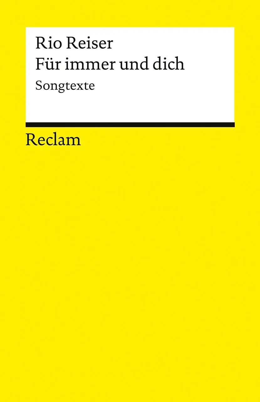 Cover: 9783150145739 | Für immer und dich. Songtexte | Rio Reiser | Taschenbuch | 220 S.