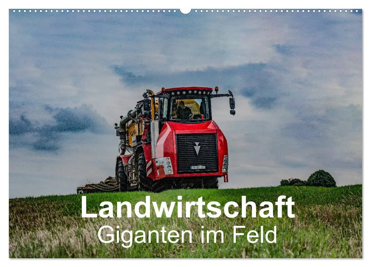 Cover: 9783457695739 | Landwirtschaft - Giganten im Feld (Wandkalender 2026 DIN A2 quer),...