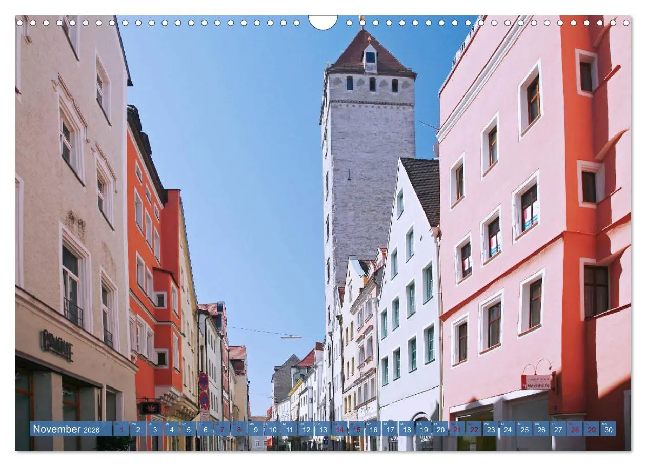 Bild: 9783457835739 | Donauperle Regensburg (Wandkalender 2026 DIN A3 quer), CALVENDO...