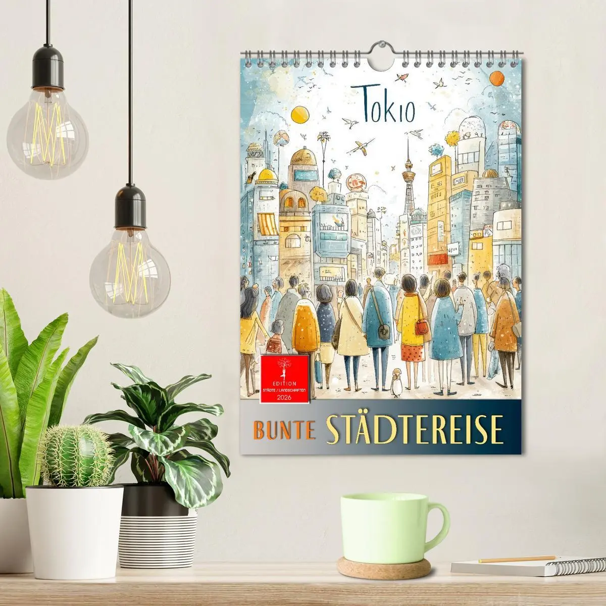 Bild: 9783516095739 | Bunte Weltreise (Wandkalender 2026 DIN A4 hoch), CALVENDO...