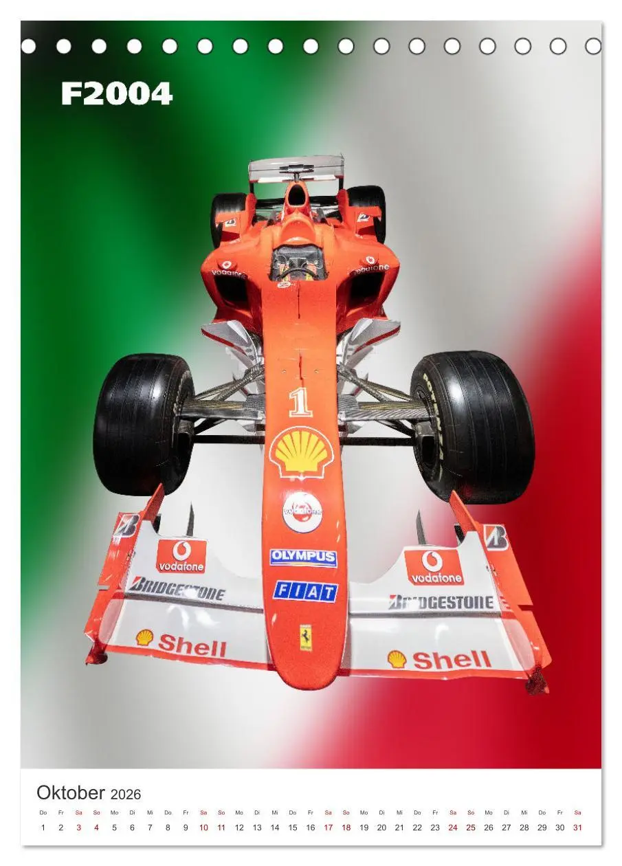 Bild: 9783516305739 | Il Mondo Ferrari (Tischkalender 2026 DIN A5 hoch), CALVENDO...