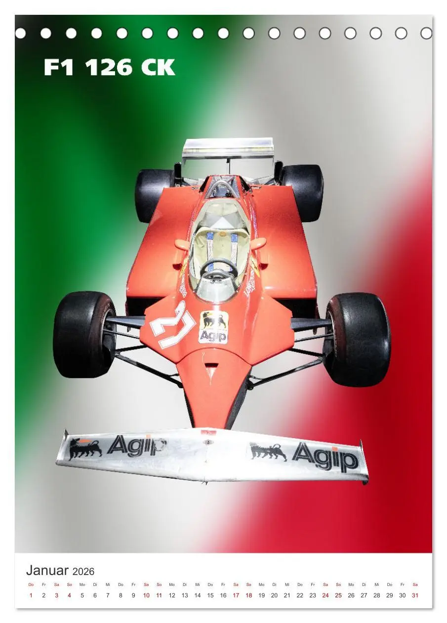 Bild: 9783516305739 | Il Mondo Ferrari (Tischkalender 2026 DIN A5 hoch), CALVENDO...