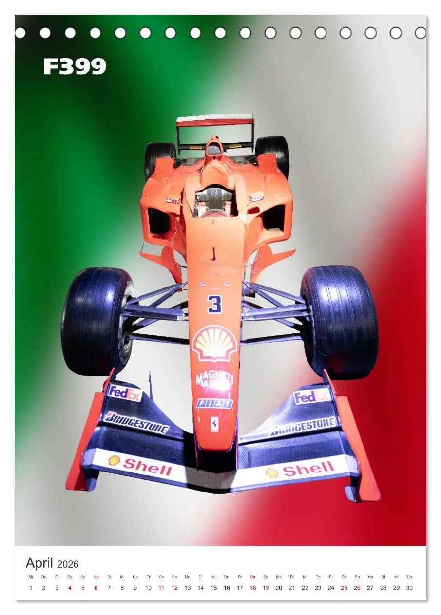 Bild: 9783516305739 | Il Mondo Ferrari (Tischkalender 2026 DIN A5 hoch), CALVENDO...