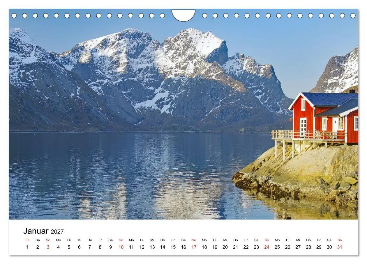 Bild: 9783594075739 | Norwegen 2027 - vom Fjord zum Fjell (Wandkalender 2027 DIN A4...