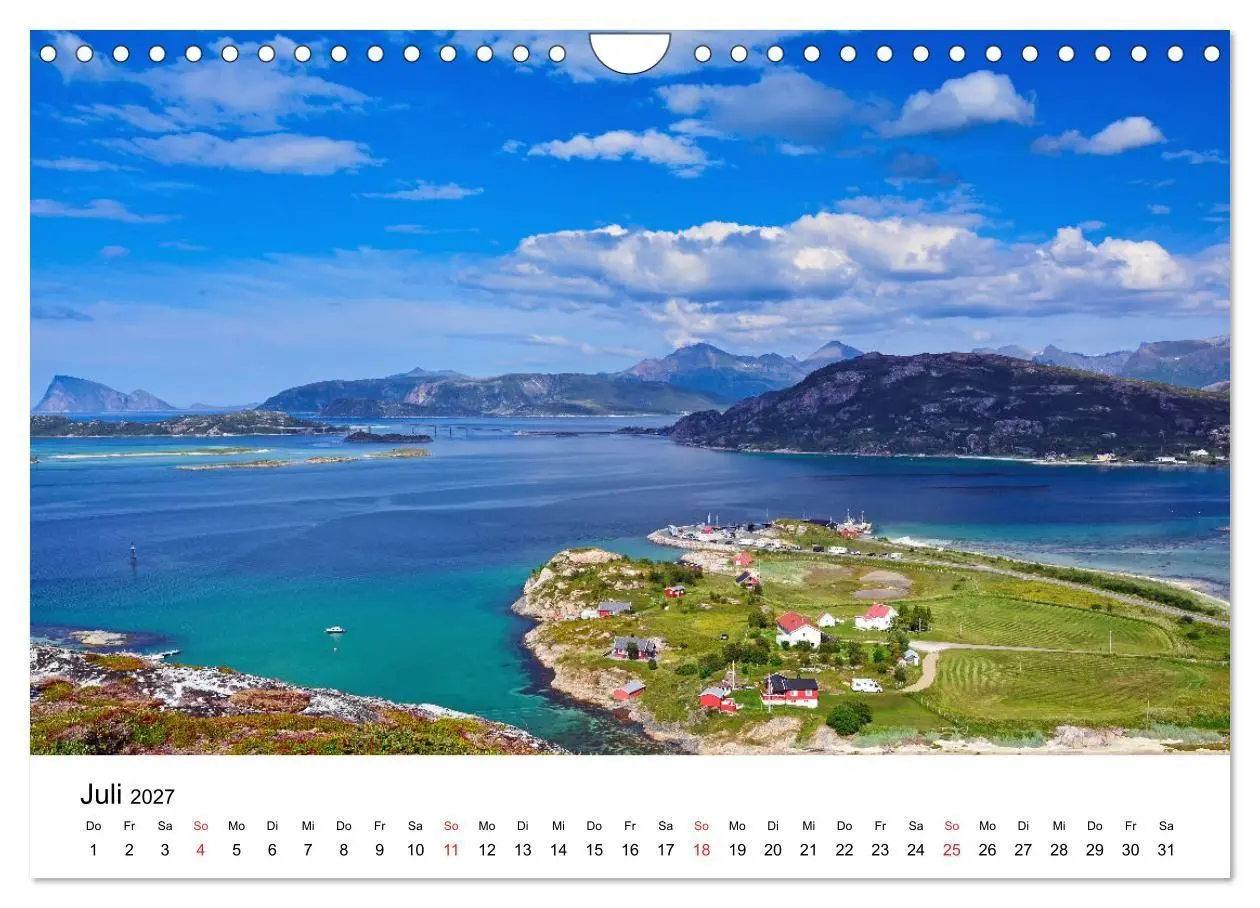 Bild: 9783594075739 | Norwegen 2027 - vom Fjord zum Fjell (Wandkalender 2027 DIN A4...