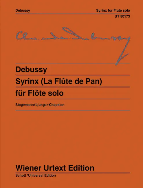 Cover: 9783850555739 | Syrinx (La Flûte de Pan) | Claude Debussy | Buch | 20 S. | Deutsch