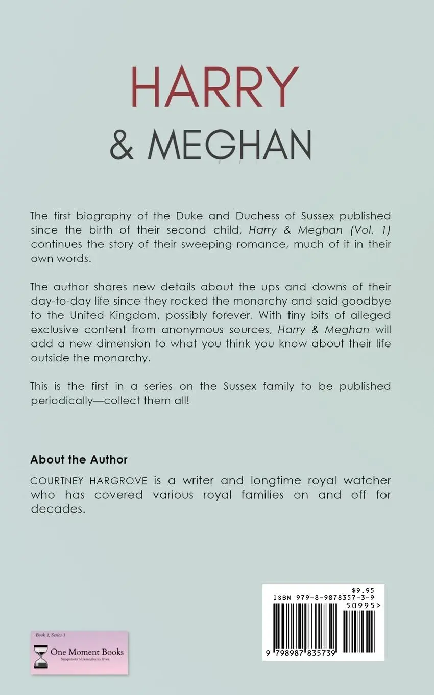 Rückseite: 9798987835739 | Harry &amp; Meghan | Courtney Hargrove | Taschenbuch | Englisch | 2023