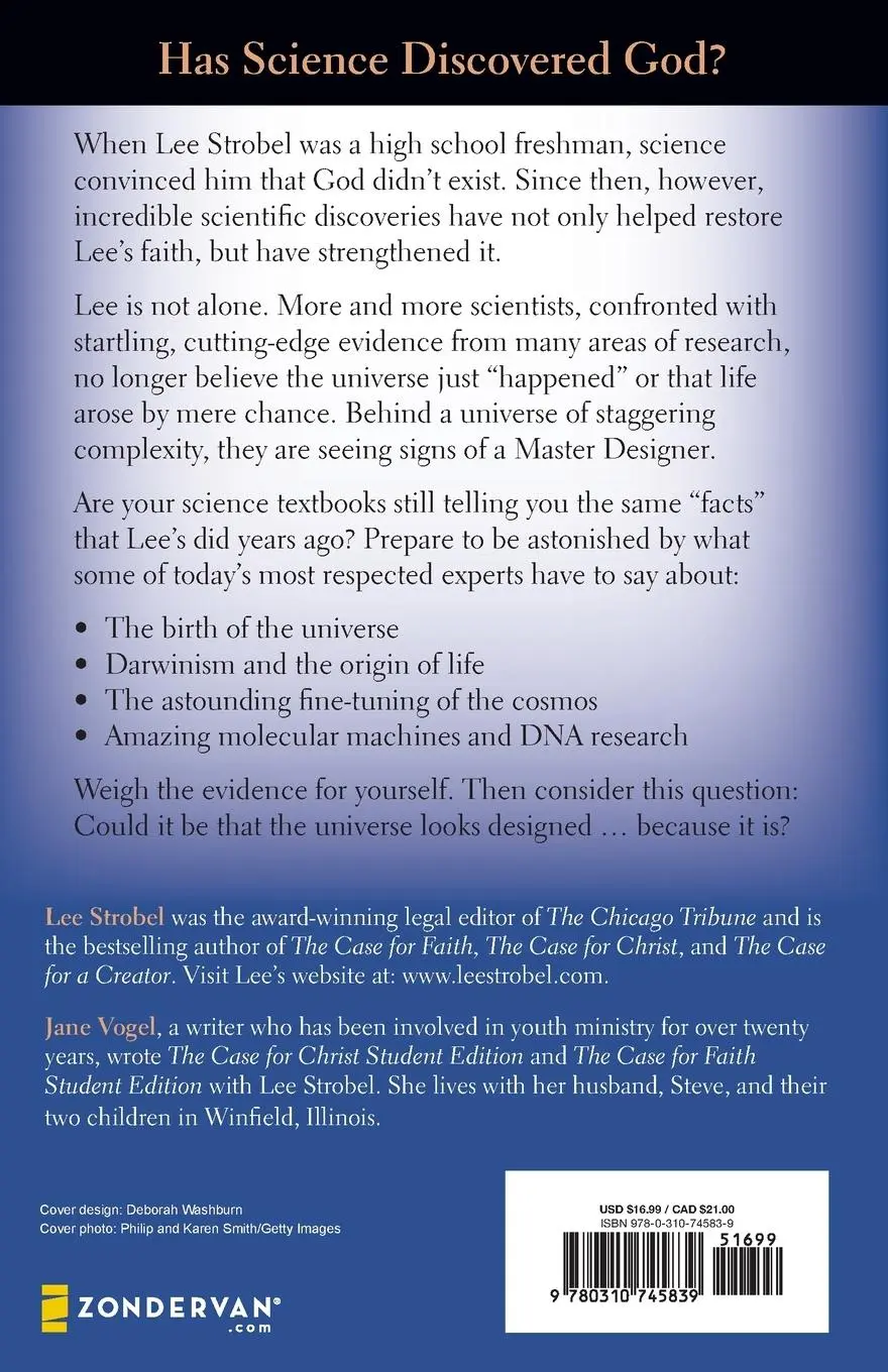 Rückseite: 9780310745839 | The Case for a Creator | Lee Strobel | Taschenbuch | Englisch | 2014