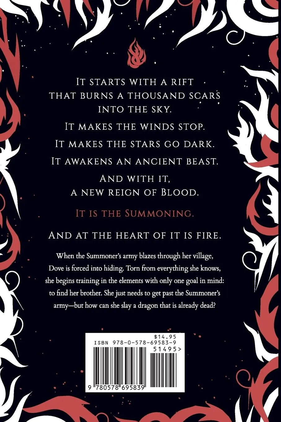 Rückseite: 9780578695839 | Burn Red Skies | Kerstin Rosero | Taschenbuch | Englisch | 2020