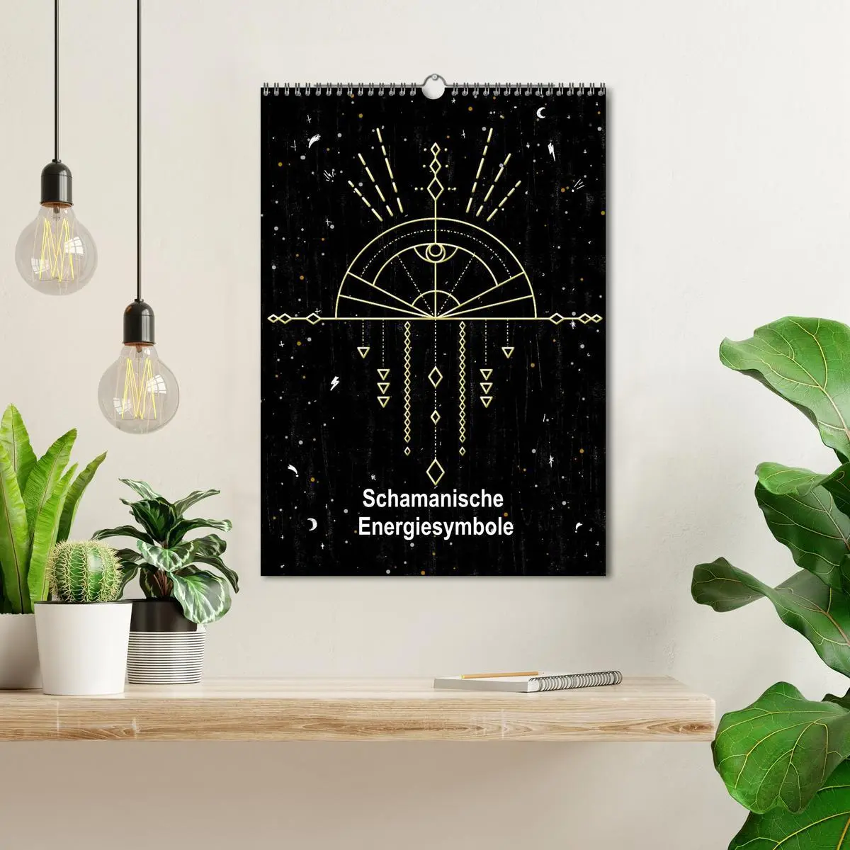 Bild: 9783516395839 | Schamanische Energiesymbole (Wandkalender 2026 DIN A3 hoch),...