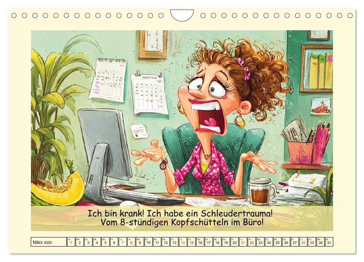 Bild: 9783516605839 | Büroalarm. Cartoons für alle, die trotzdem weitermachen...