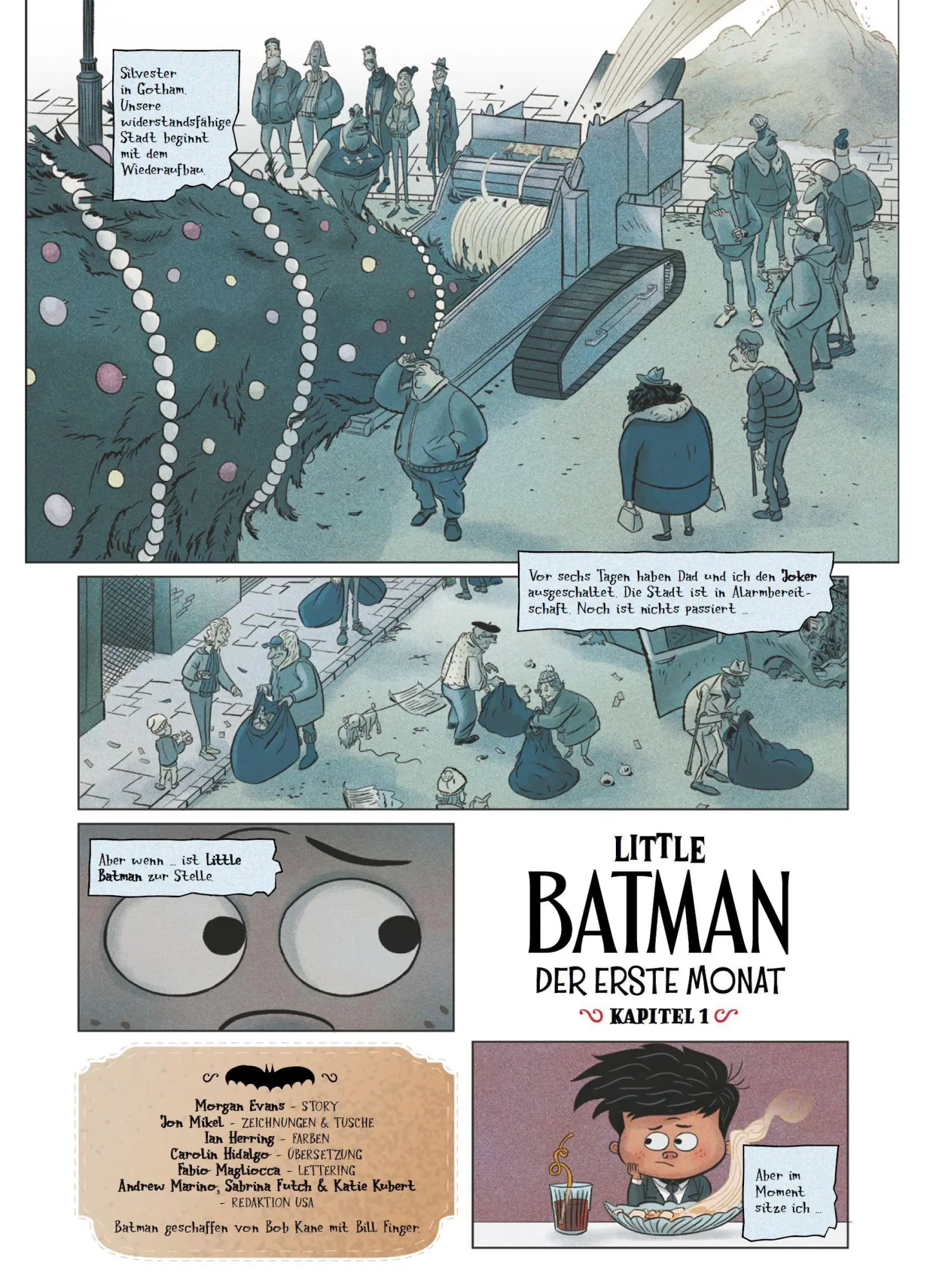 Bild: 9783741645839 | Little Batman: Der erste Monat | Bd. 1 (von 2) | Morgan Evans (u. a.)