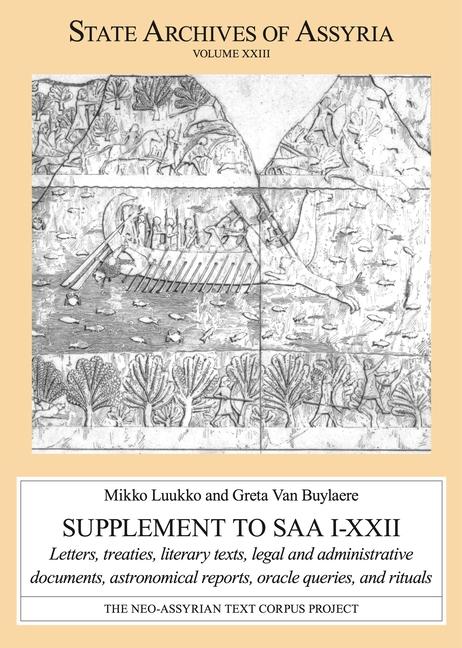 Cover: 9789515185839 | Supplement to SAA I-XXII | Mikko Luukko | Taschenbuch | Englisch