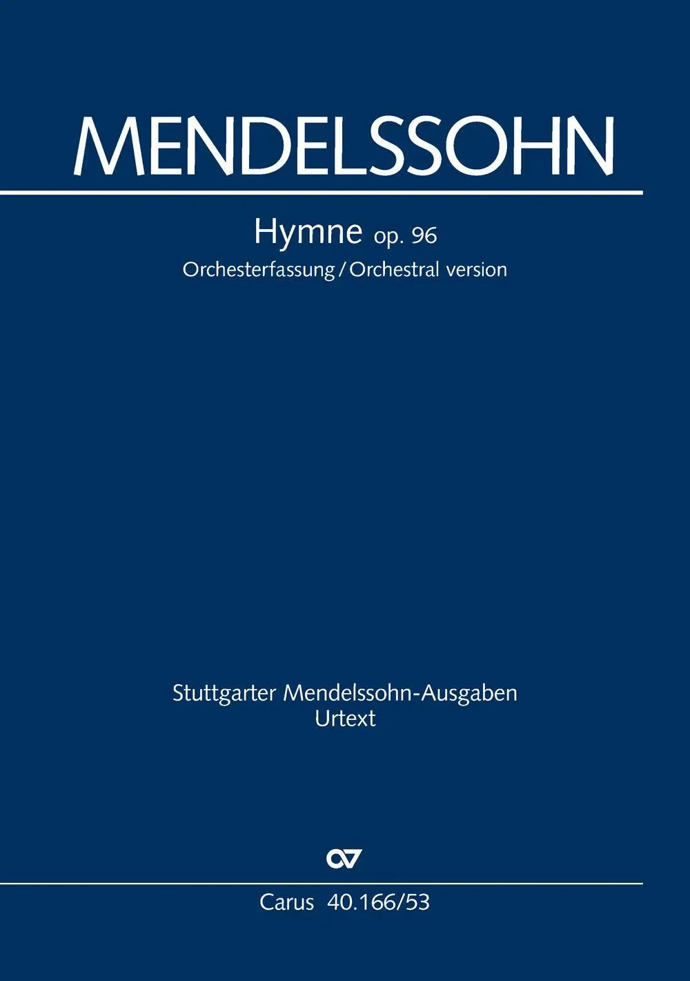 Cover: 9790007345839 | Hymne (Klavierauszug, auch Orgelauszug) | David Brodbeck | Taschenbuch