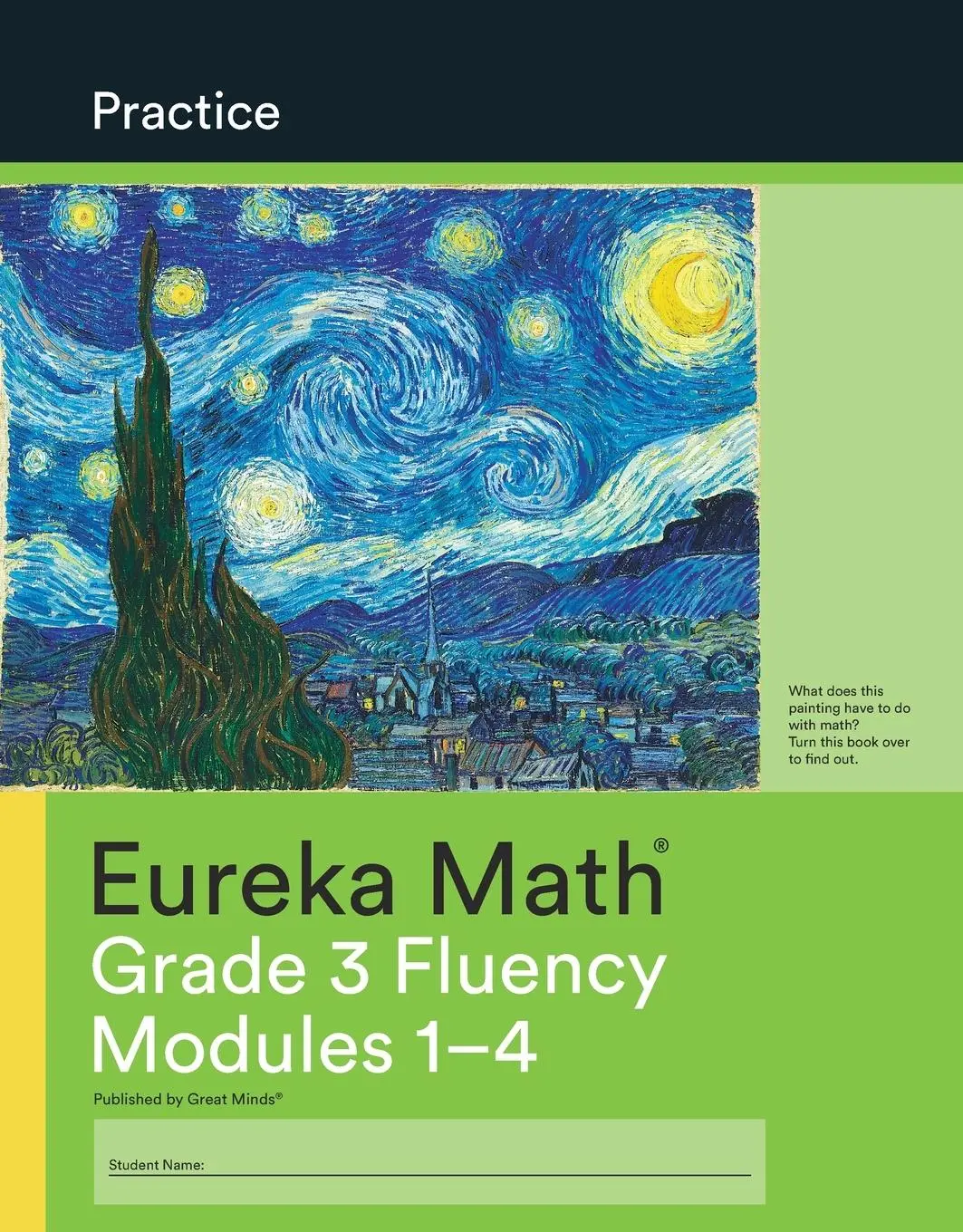 Cover: 9781640545939 | Eureka Math Grade 3 Fluency Practice Workbook #1 (Modules 1-4) | Minds