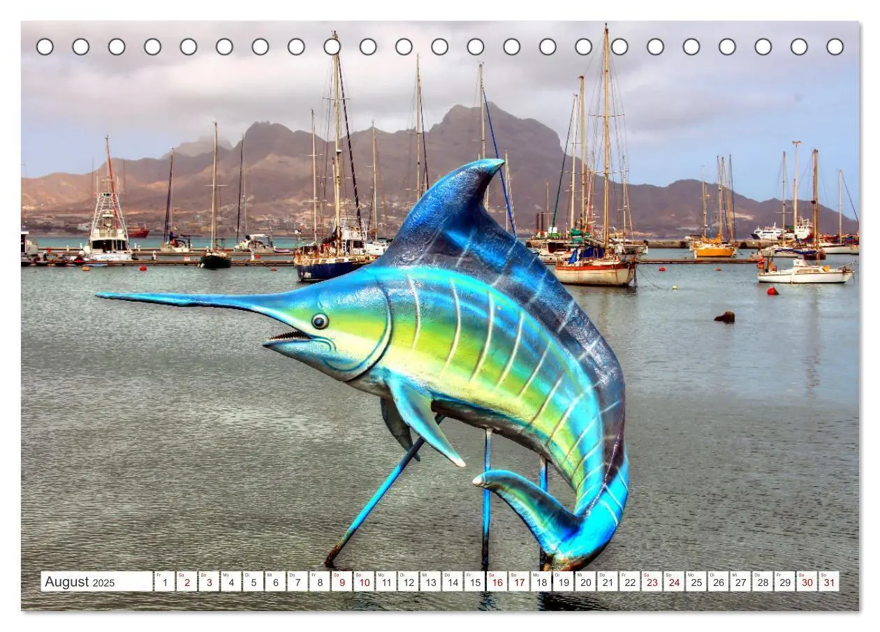 Bild: 9783383875939 | Cabo Verde - Sao Vicente, Santo Antao und Santiago (Tischkalender...
