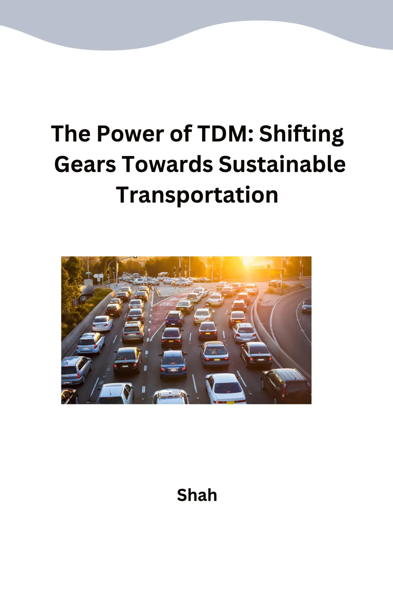 The Power of TDM Shifting Gears Towards Sustainable Transportation - Shah Kartoniert (TB)