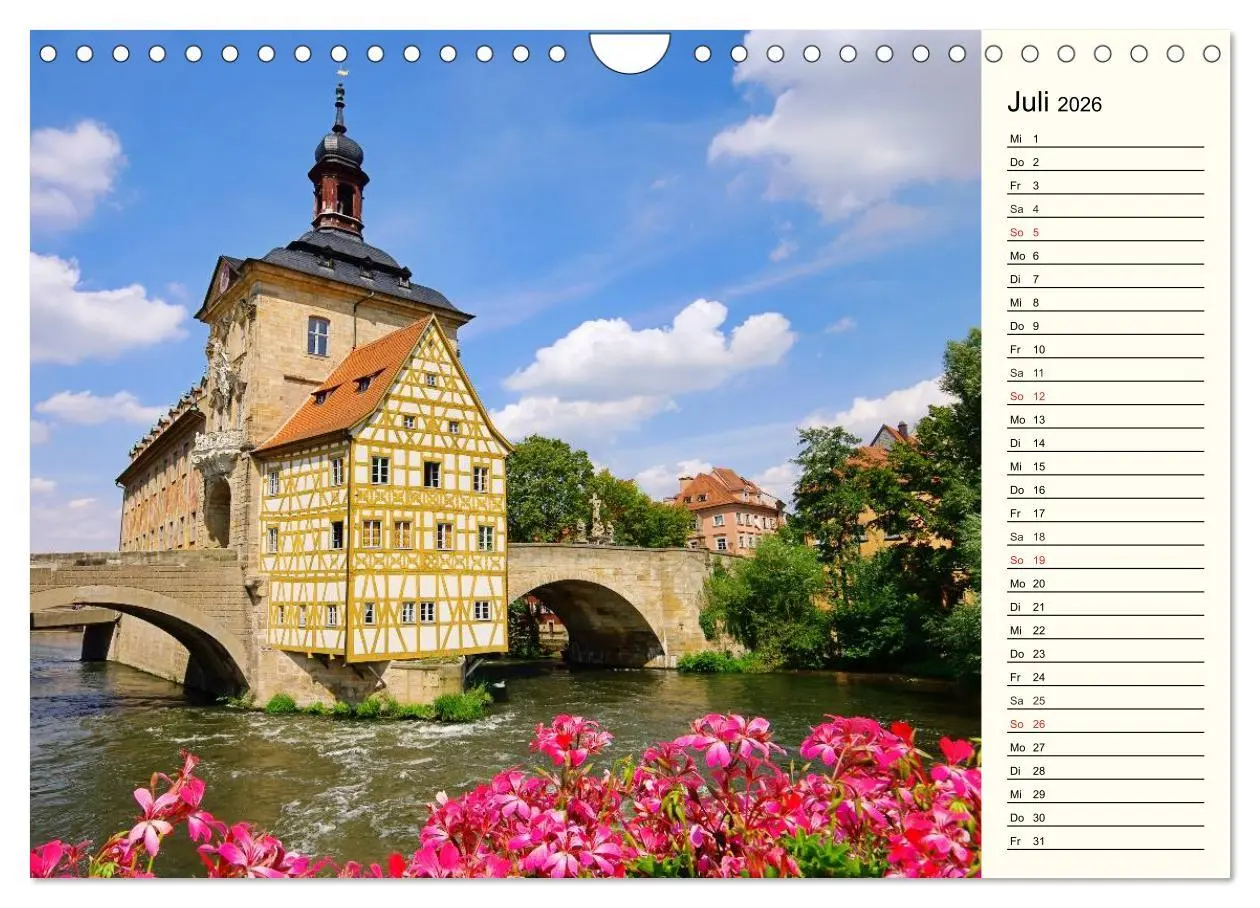Bild: 9783457985939 | Bamberg und Fränkische Schweiz (Wandkalender 2026 DIN A4 quer),...