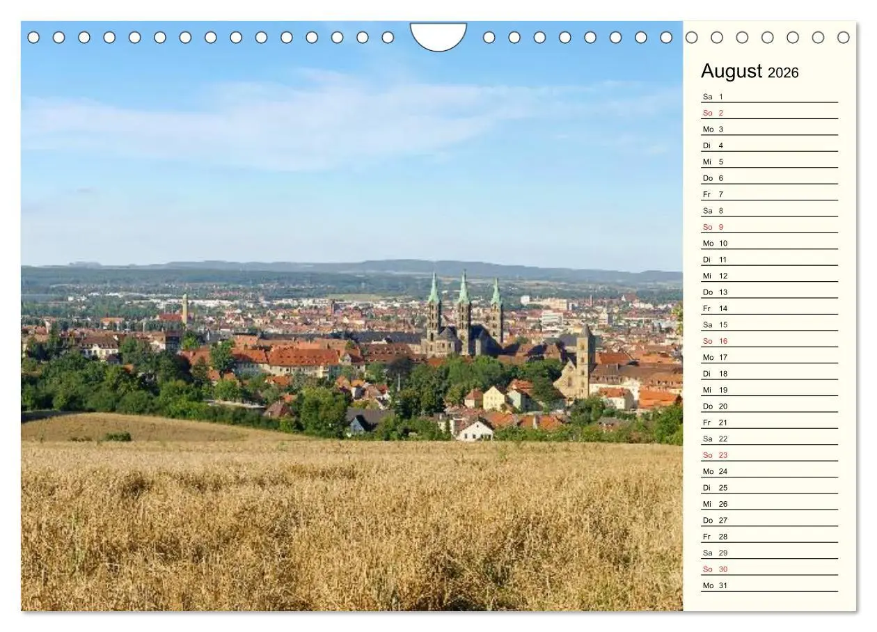 Bild: 9783457985939 | Bamberg und Fränkische Schweiz (Wandkalender 2026 DIN A4 quer),...