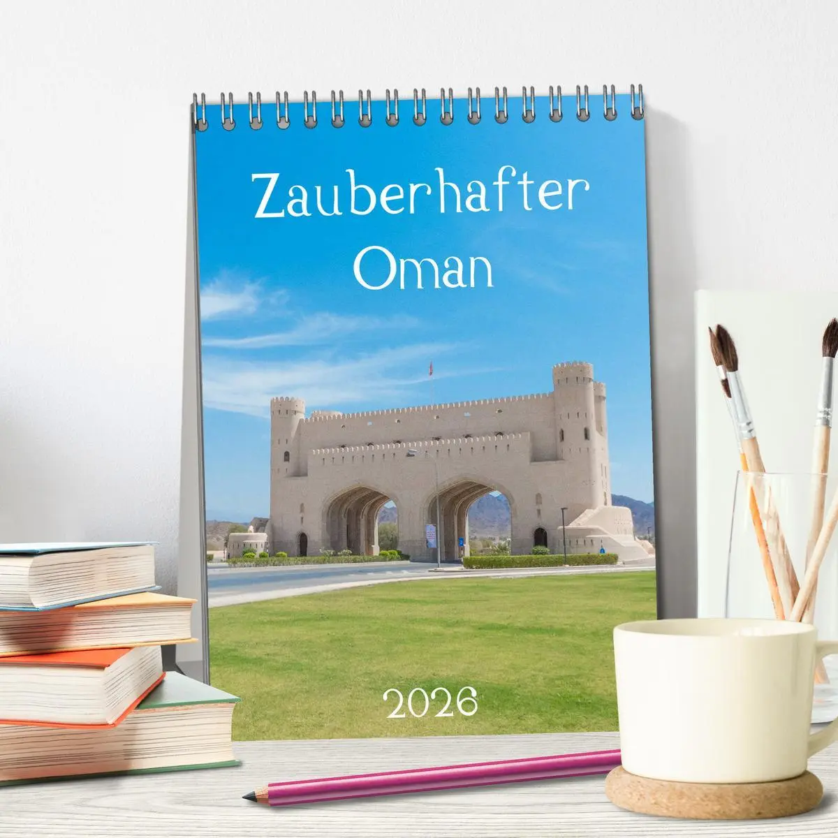 Bild: 9783516385939 | Zauberhafter Oman (Tischkalender 2026 DIN A5 hoch), CALVENDO...