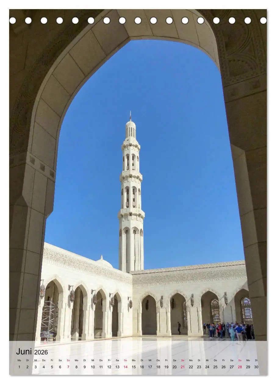 Bild: 9783516385939 | Zauberhafter Oman (Tischkalender 2026 DIN A5 hoch), CALVENDO...