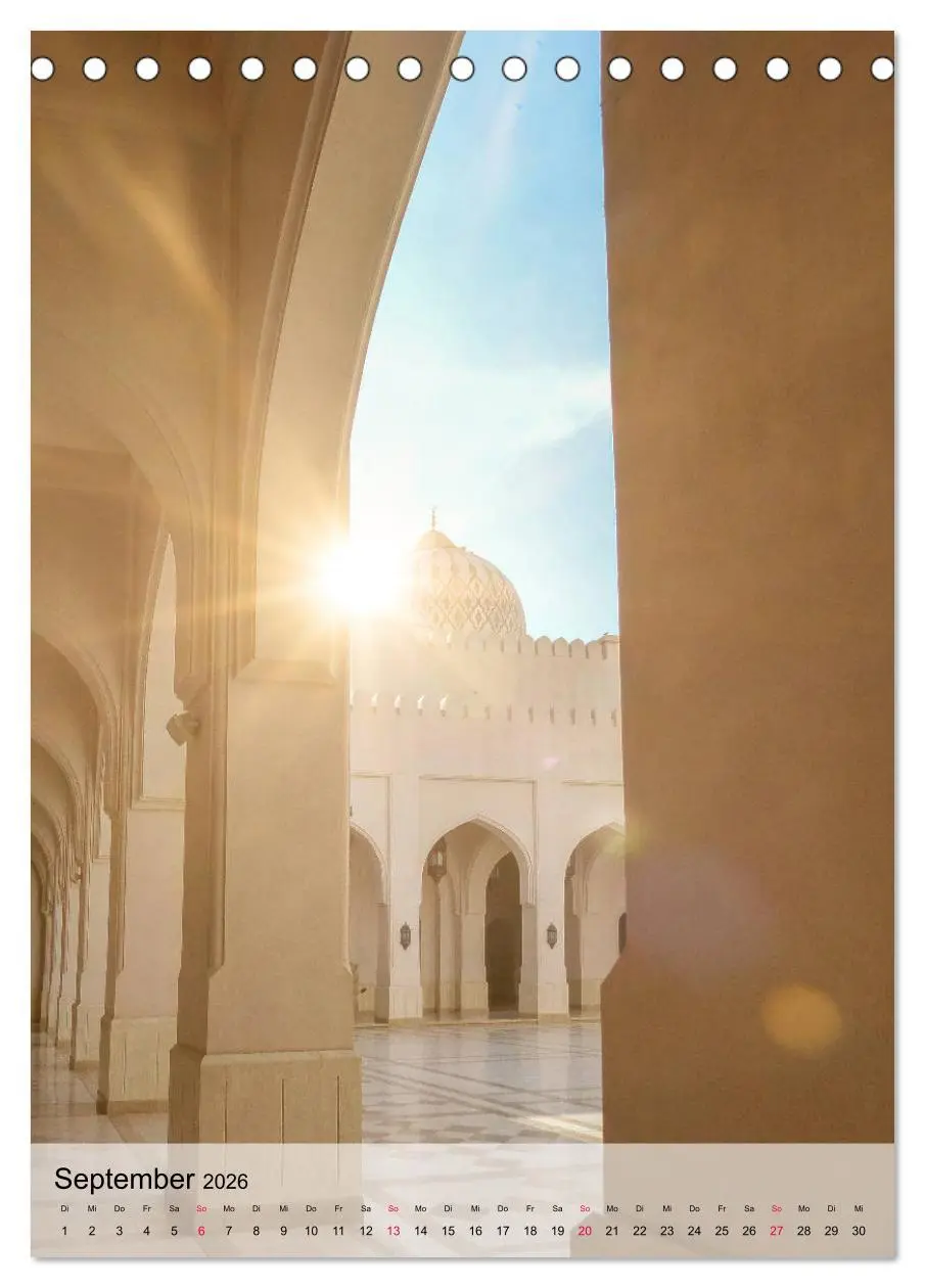 Bild: 9783516385939 | Zauberhafter Oman (Tischkalender 2026 DIN A5 hoch), CALVENDO...