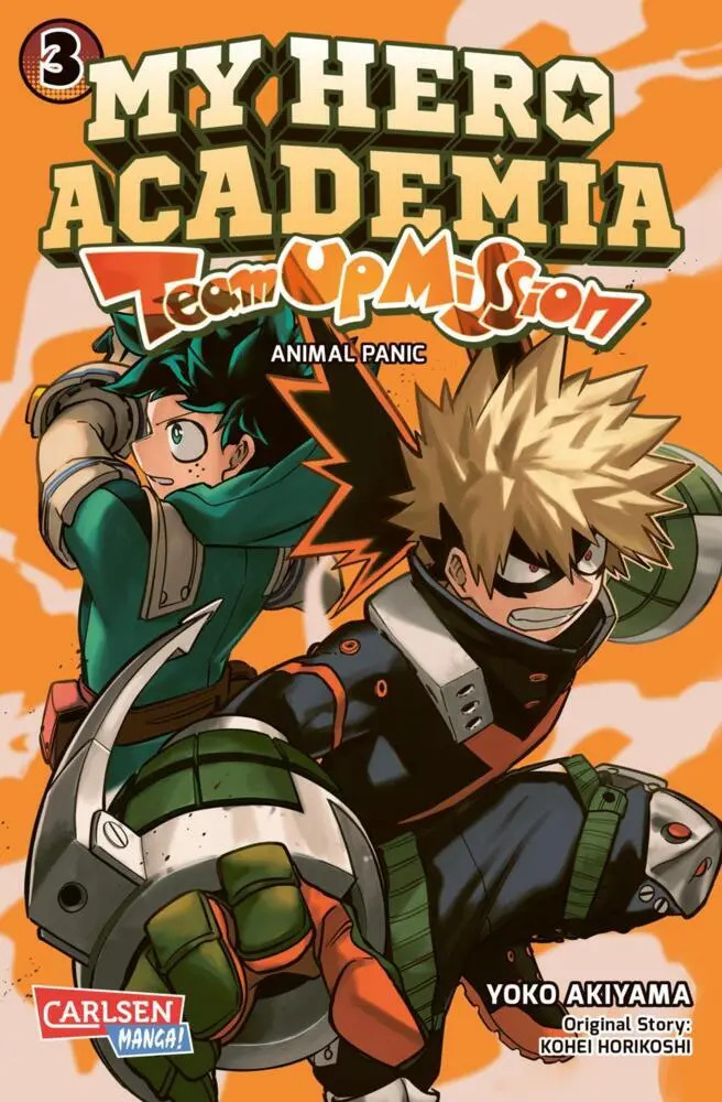 Cover: 9783551795939 | My Hero Academia - Team Up Mission 3 | Kohei Horikoshi (u. a.) | Buch