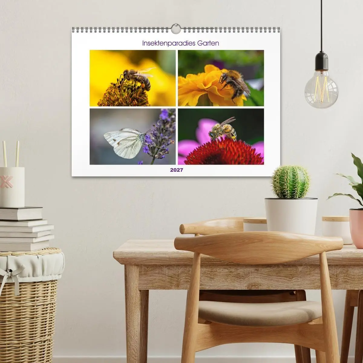 Bild: 9783594365939 | Insektenparadies Garten (Wandkalender 2027 DIN A3 quer), CALVENDO...