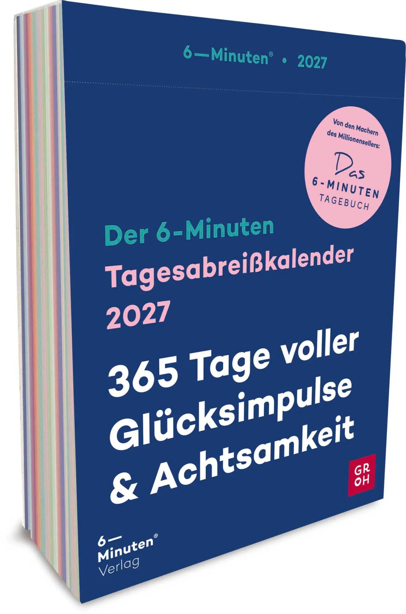 Cover: 4036442016039 | Tagesabreißkalender 2027: 6-Minuten | Dominik Spenst | Kalender | 2027