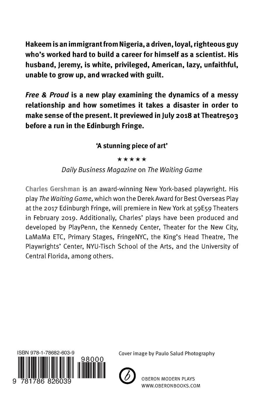 Rückseite: 9781786826039 | Free &amp; Proud | Charles Gershman | Taschenbuch | Englisch | 2018