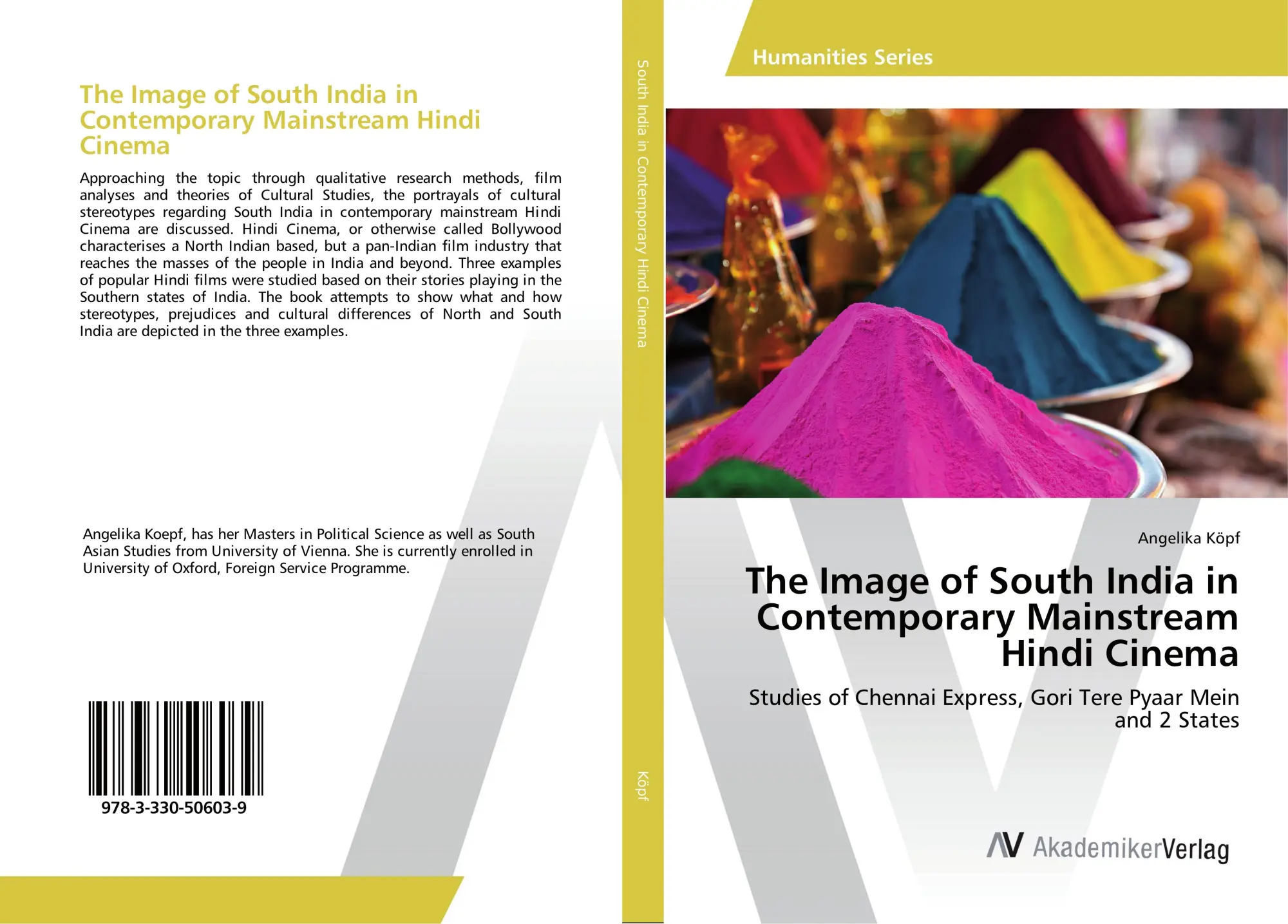 Cover: 9783330506039 | The Image of South India in Contemporary Mainstream Hindi Cinema