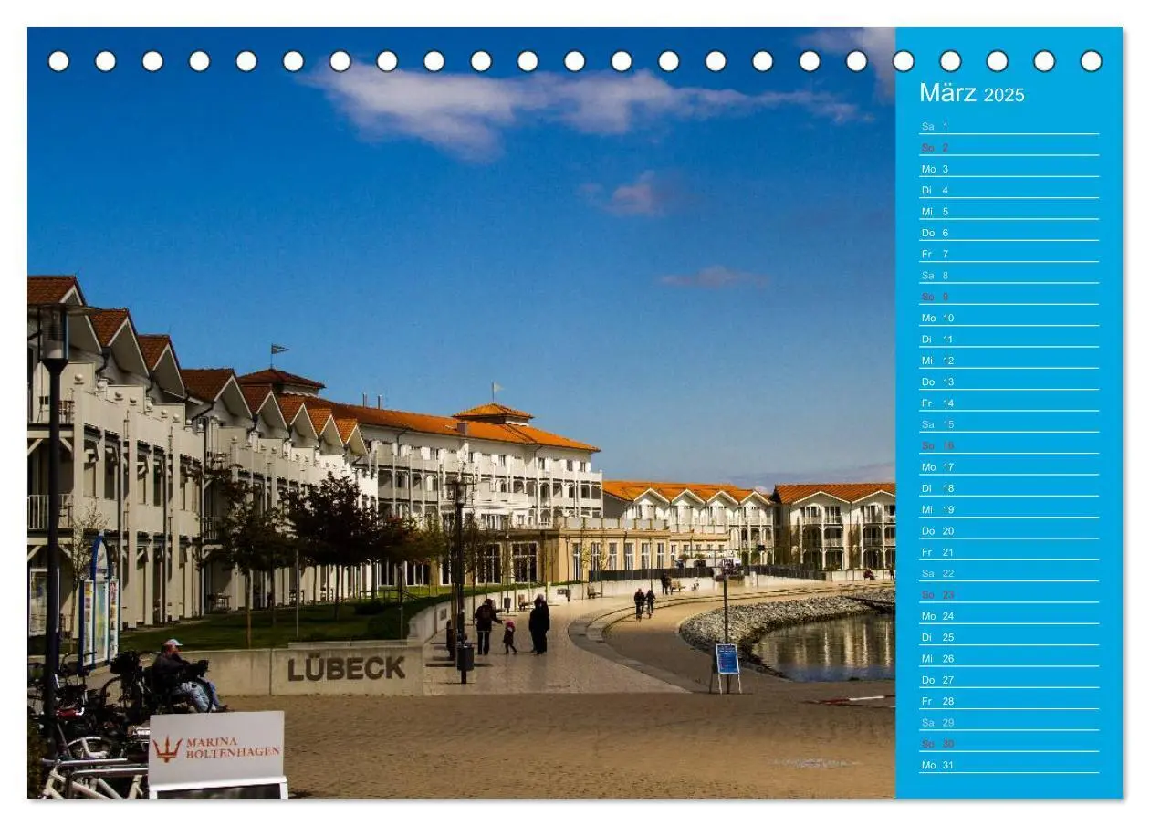 Bild: 9783435476039 | Boltenhagen 2025 (Tischkalender 2025 DIN A5 quer), CALVENDO...