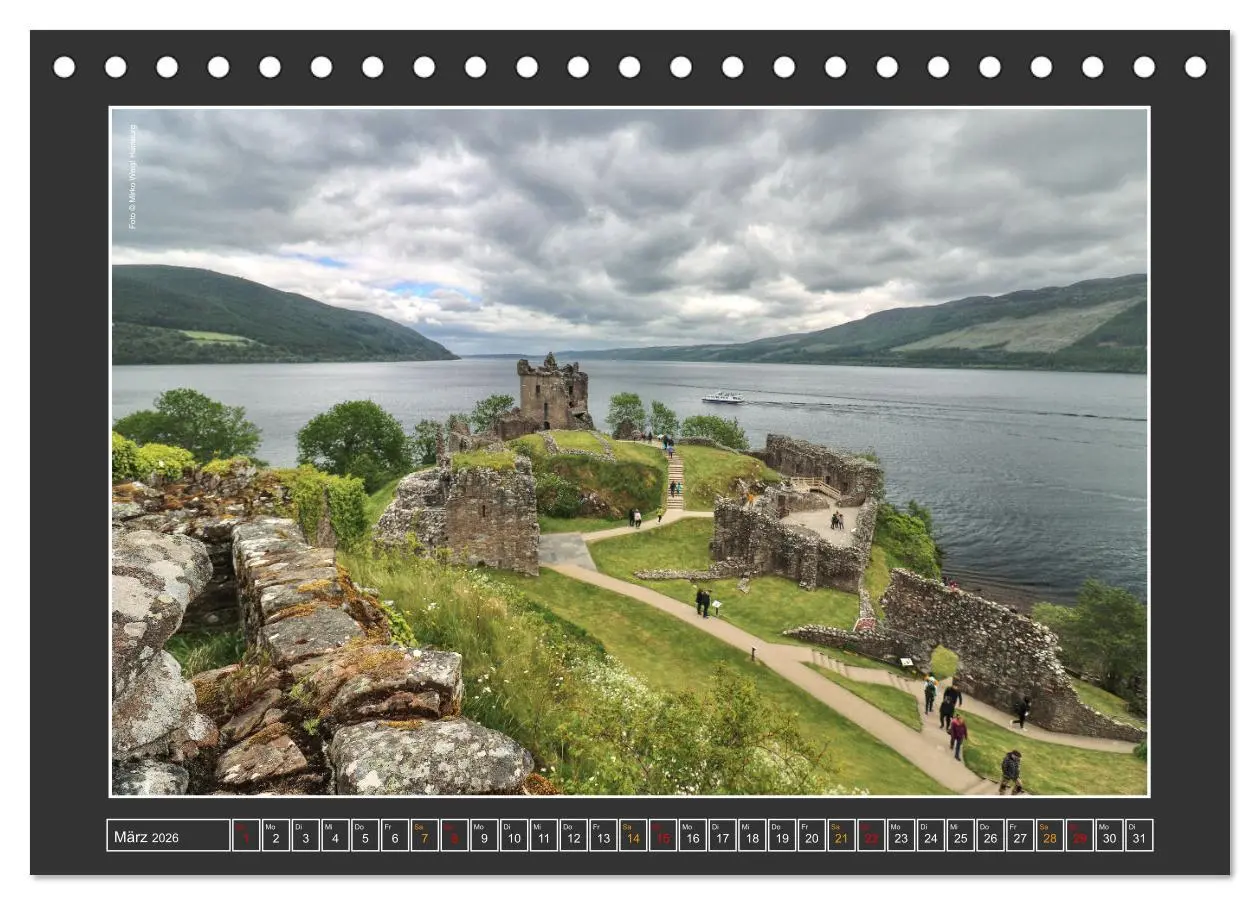 Bild: 9783457566039 | Schottland 2026 Highlights und Highlands (Tischkalender 2026 DIN A5...