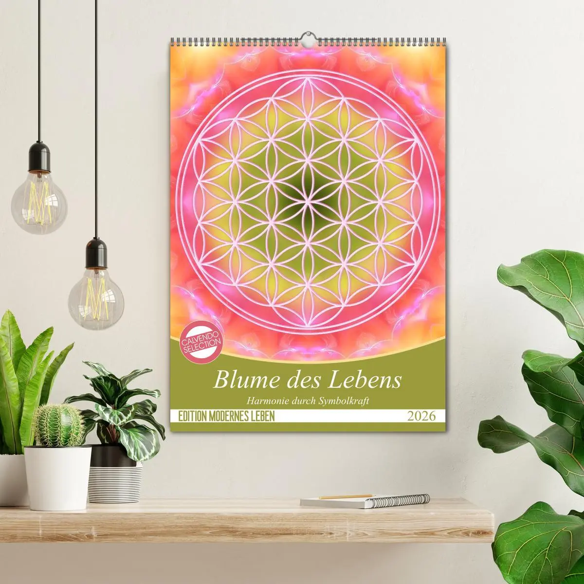 Bild: 9783516416039 | Blume des Lebens - Harmonie durch Symbolkraft (Wandkalender 2026...