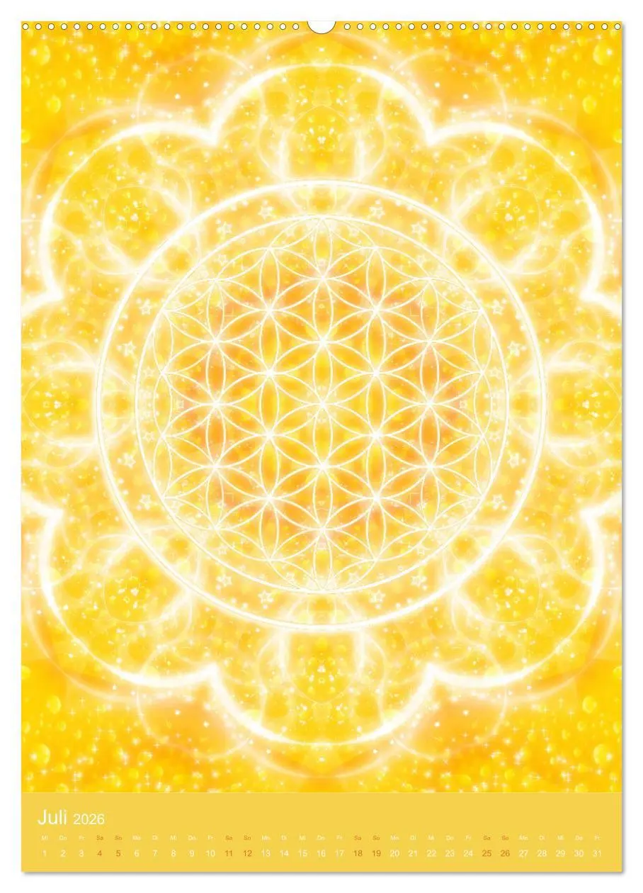 Bild: 9783516416039 | Blume des Lebens - Harmonie durch Symbolkraft (Wandkalender 2026...