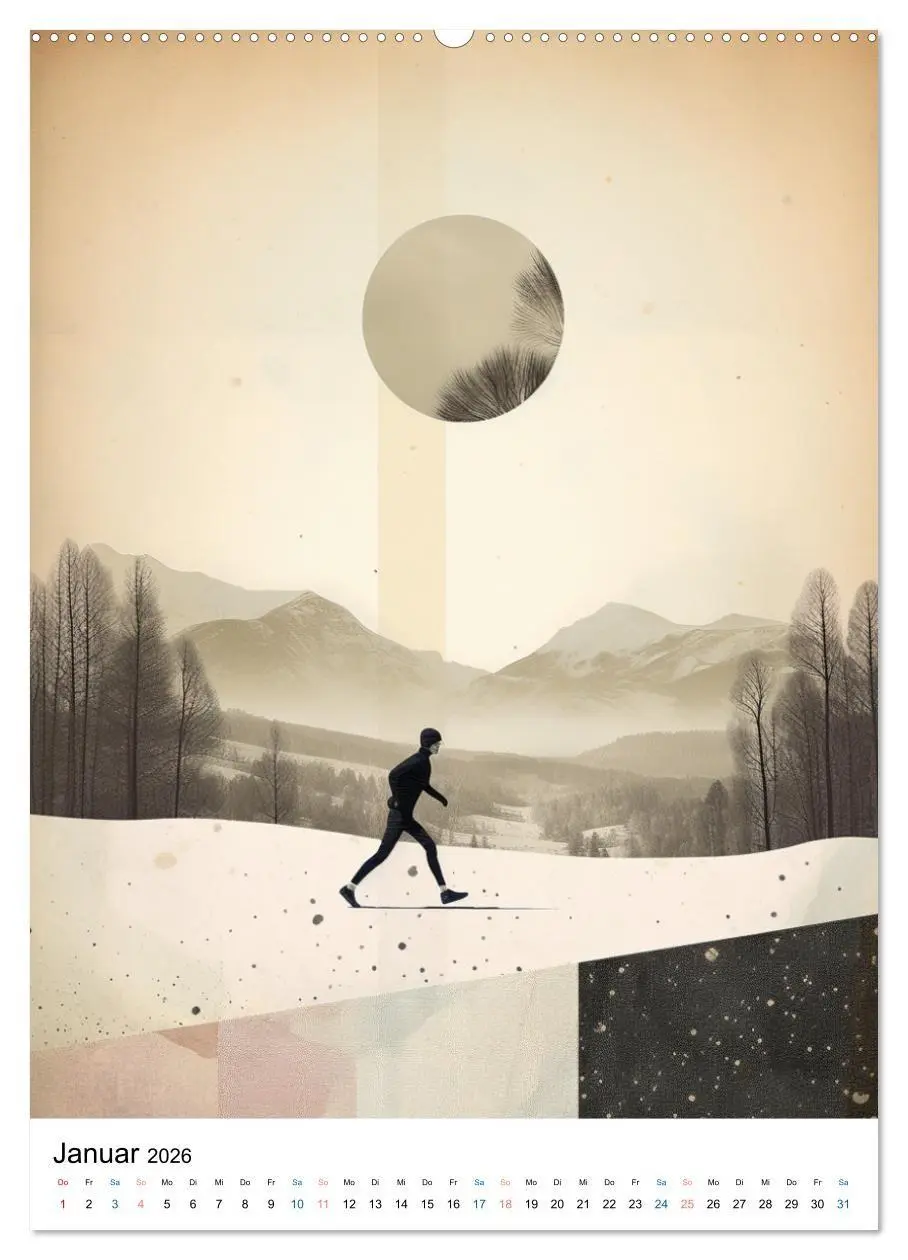 Bild: 9783516656039 | Laufkunst. (hochwertiger Premium Wandkalender 2026 DIN A2 hoch),...