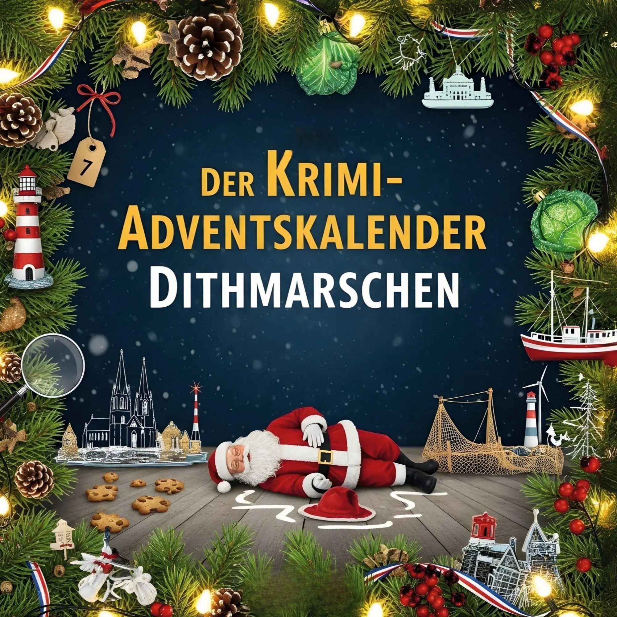 Cover: 9783695306039 | Der Krimi-Adventskalender Dithmarschen | Mordsverdächtig in 24 Akten