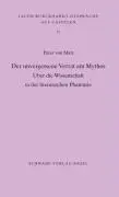 Cover: 9783796526039 | Der unvergessene Verrat am Mythos | Peter von Matt | Taschenbuch